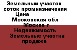 Земельный участок 40 соток промназначения › Цена ­ 16 500 000 - Московская обл., Москва г. Недвижимость » Земельные участки продажа   